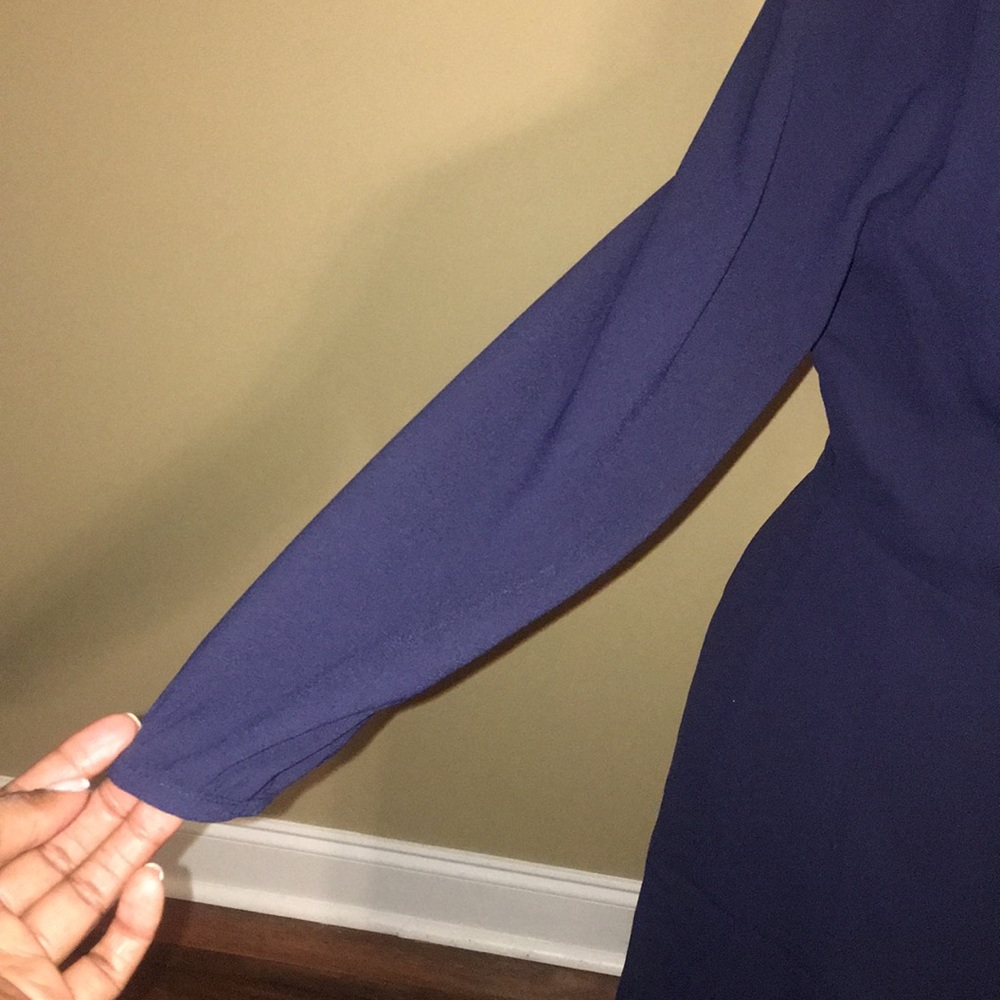 J. Crew  Navy Dress - Picture 4 of 6